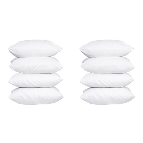 8pc Hacienda Hypoallergenic & Antibacterial 100% Cotton Pillow