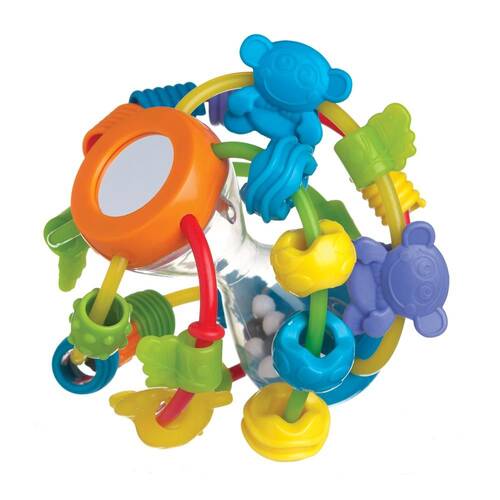 Playgro Play and Learn Ball Baby Teether 6m+