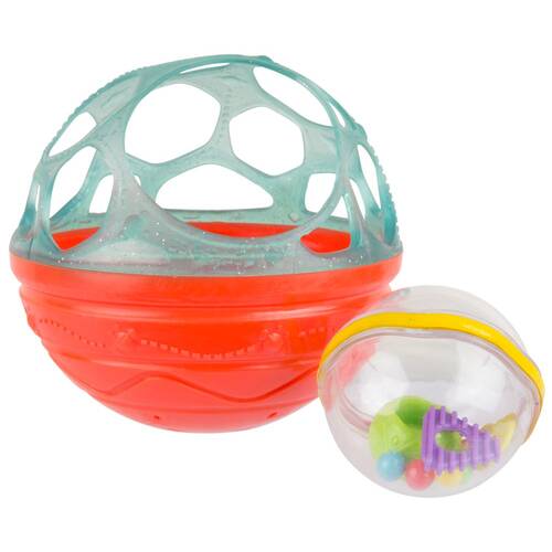 Playgro Bendy Bath Ball Rattle Baby Bath Toy 6m+