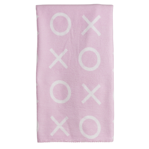Playgro Home Brushed Blanket Hugs And Kisses (Pink)