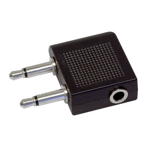 Aeroplane/Airplane/Plane/Travel Adapter 3.5Mm Jack Audio Headphones/Earphone