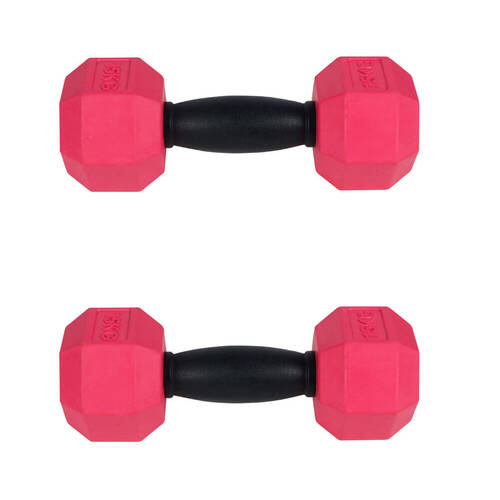 2PK Pro Pet Care Dumbbell Chew Treat Dispenser Dog Toy 18cm Assorted