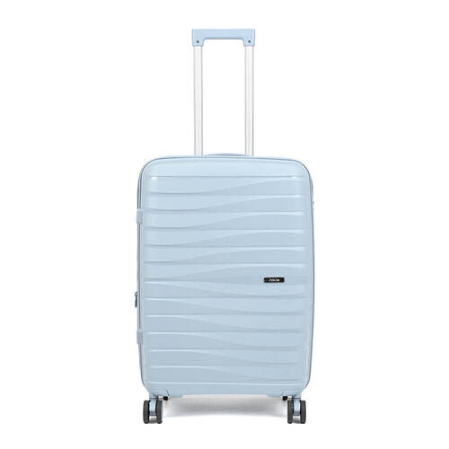 Paklite Breeze Medium Travel Luggage Suitcase Lightweight 62x39cm Blue