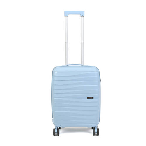 Paklite Breeze Small Travel Luggage Suitcase Lightweight 54x37cm Blue