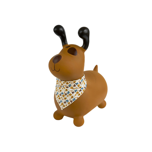 Kaper Kidz Bouncy Rider Pudding The Dog Kids Ride On Toy 12m+