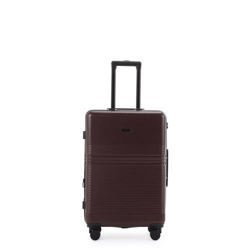 Paklite Elements Medium Travel Luggage Suitcase Lightweight 66.5cm Burgundy