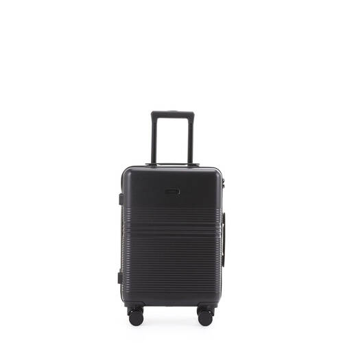 Paklite Elements Small Travel Luggage Suitcase Lightweight 56.5x38cm Black
