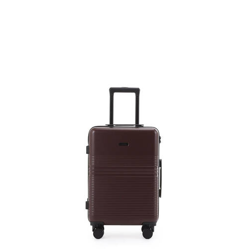 Paklite Elements Small Travel Luggage Suitcase Lightweight 56.5cm Burgundy