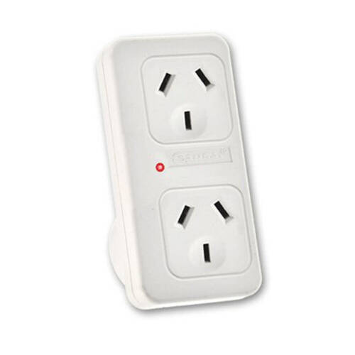 Vertical Powerpoint Double Adaptor