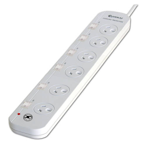 Power Board 6 Way Powerboard