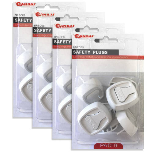 24pc Baby/Child Power Point Safety Plugs/NZ/AU