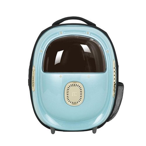 Pakeway Pet Backpack Air Circulatiion Travel Carrier Blue