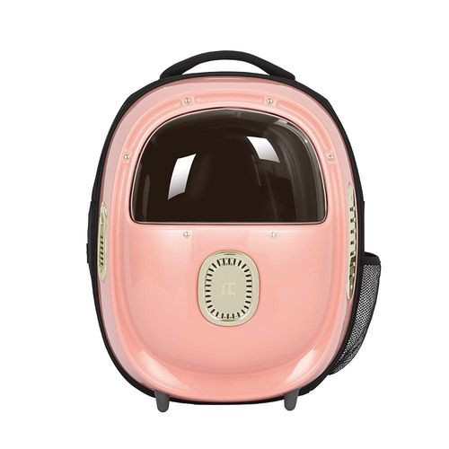 Pakeway Pet Backpack Air Circulatiion Travel Carrier Pink