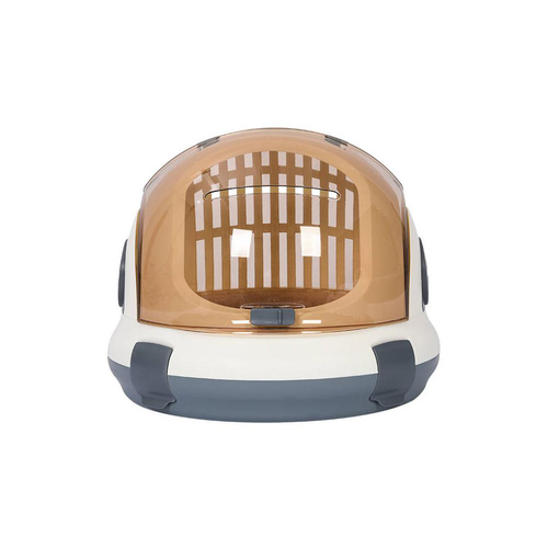 Pakeway Astronaut Travel Cage Pet Crate Carrier Grey