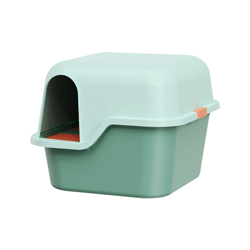 Pakeway Kingbox Plastic Candy Cat Litter Box Green