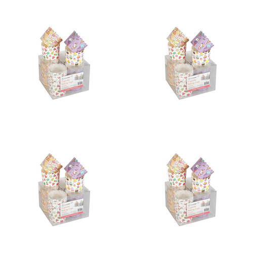 160pc Topchef Cupcakes Packaging Box Container 6cm - Assorted