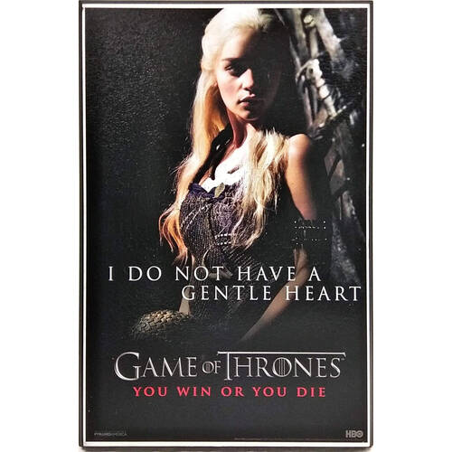 Game Of Thrones Gentle Heart Poster Wall Decor 91x61cm
