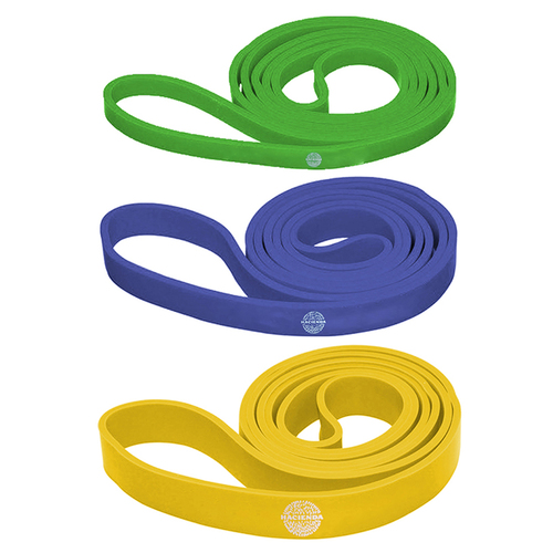 Hacienda Resistance Power Band 5-15kgs/13-27kgs/18-36kgs Combo Set
