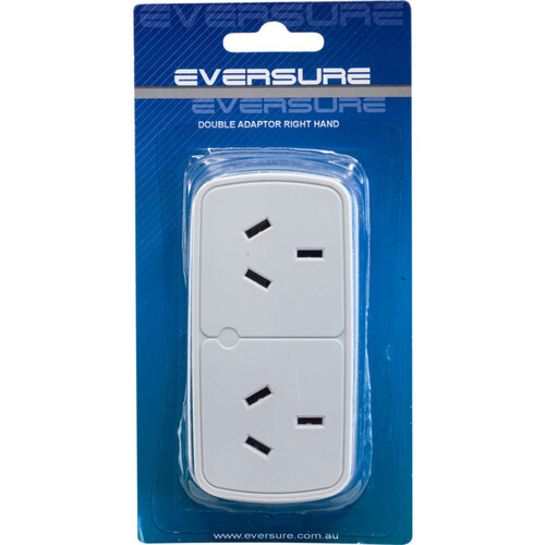 DOUBLE ADAPTOR RIGHT HANDSIDE BY SIDE POWER ADAPTOR