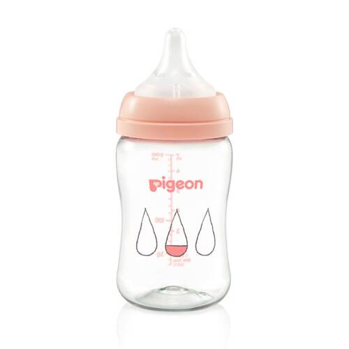  Pigeon SofTouch III Bottle T-Ester 200ml Dewdrop Steriliser Safe 0m+