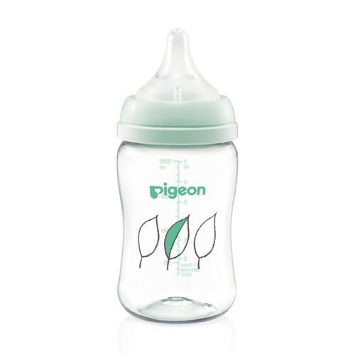  Pigeon SofTouch III Bottle T-Ester 200ml Leaf Anti-Colic Steriliser Safe 0m+