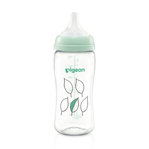  Pigeon SofTouch III Bottle T-Ester 300ml Leaf Anti-Colic Steriliser Safe 3m+