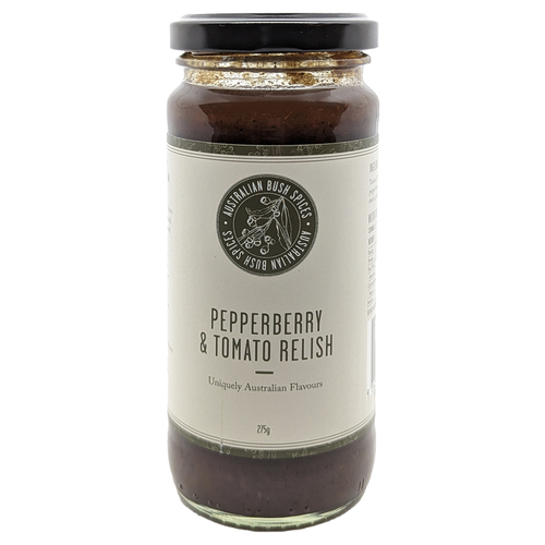 Australian Bush Spices Pepperberry & Tomato Relish 275g