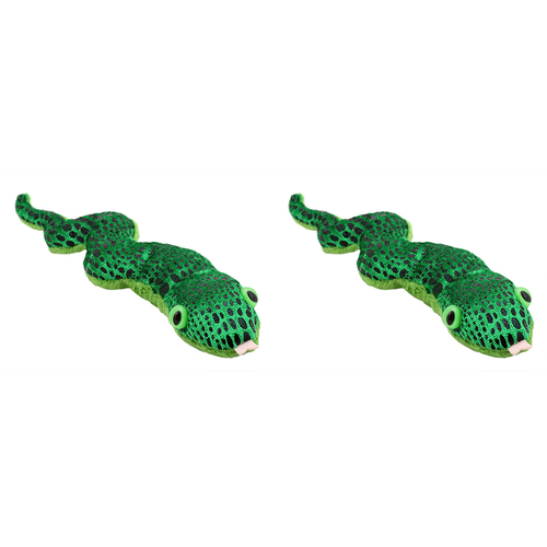 2PK The Puppet Company Snake Finger Puppets 13cm Toy Green 12m+