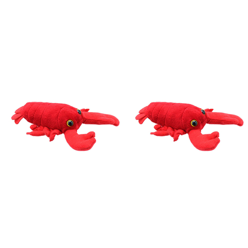 2PK The Puppet Company Lobster Finger Puppets 13cm Toy Red 12m+