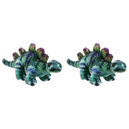 2PK The Puppet Company Stegosaurus Finger Puppets Toy 12m+