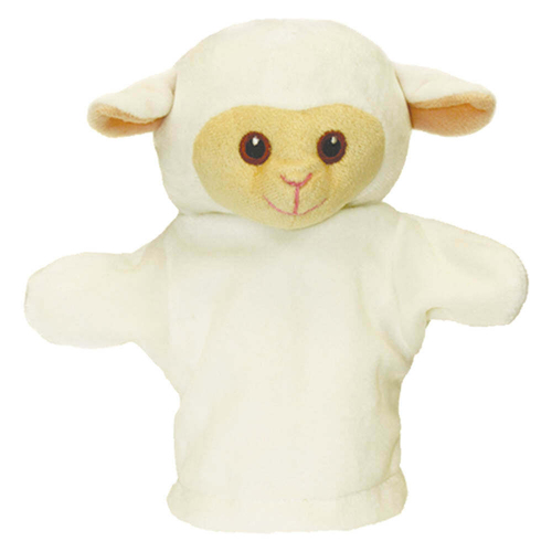 The Puppet Company Lamb My First Puppets 31cm Hand Toy White 0m+