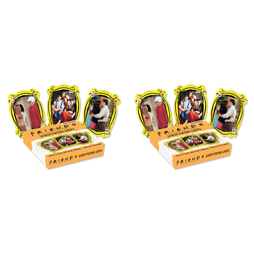108pc Aquarius Friends Shaped Playing Cards Family Game 6y+