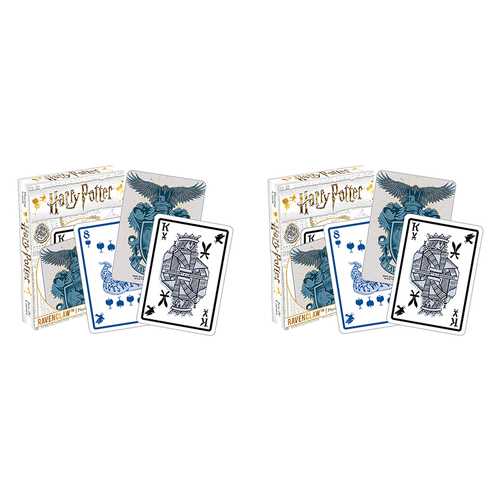 108pc Aquarius Harry Potter Ravenclaw Playing Cards 14y+