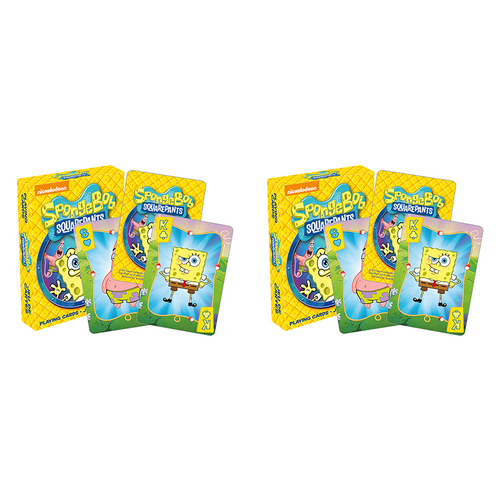 108pc Aquarius SpongeBob SquarePants Playing Cards 14y+