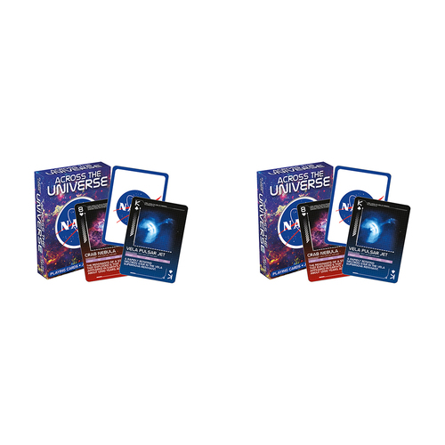 108pc Aquarius NASA Across The Universe Playing Cards Standard Deck