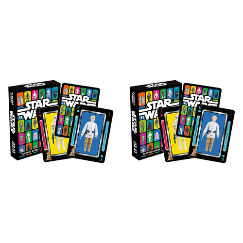 108pc Aquarius Star Wars Action Figures Playing Cards 6y+