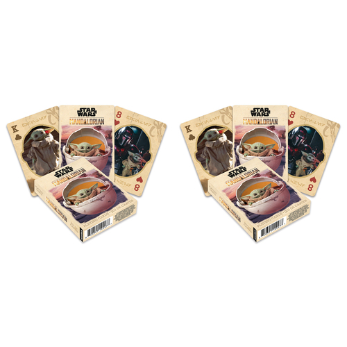 108pc Aquarius Star Wars The Mandalorian The Child Playing Cards 14y+