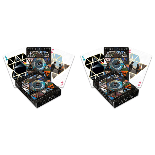2PK Aquarius Pink Floyd Art Of Playing Cards Standard Gaming Deck