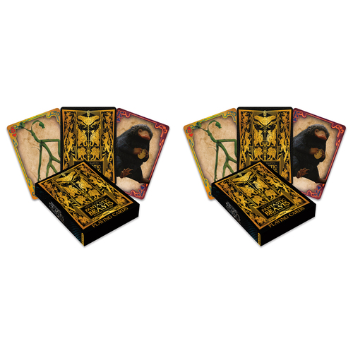 108pc Aquarius Fantastic Beasts Playing Cards Family Game 4y+