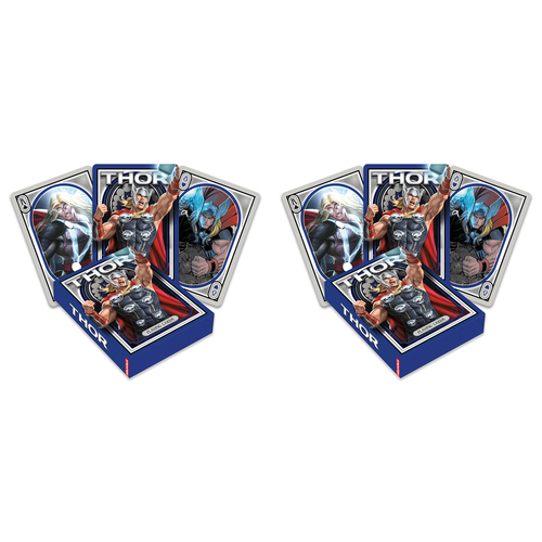 2PK Aquarius Marvel Thor Playing Cards Gaming Standard Deck