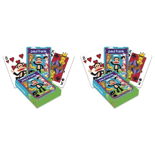 2PK Aquarius Paul Frank Playing Cards Gaming Standard Deck
