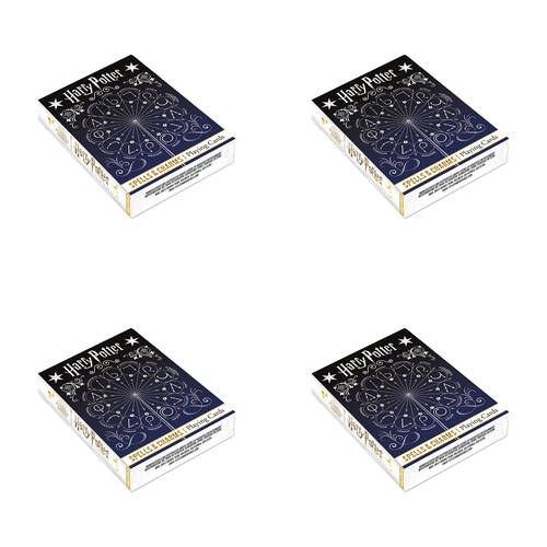 4PK Aquarius Harry Potter Spells & Charms Playing Cards