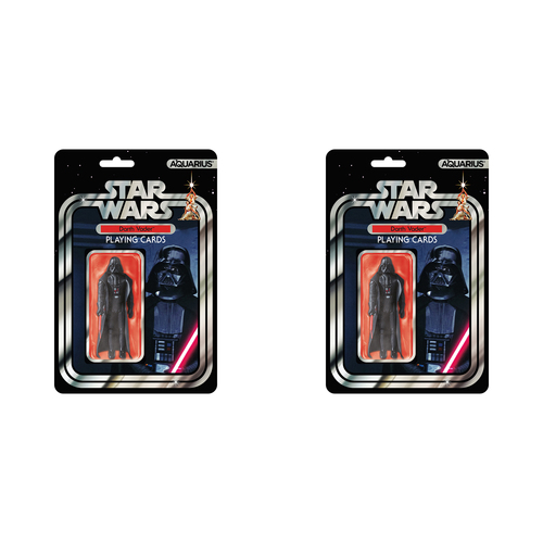 108pc Aquarius Star Wars Darth Vader Premium Playing Cards 14y+