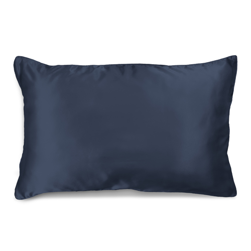 Ardor Navy Silk Pillowcase Navy