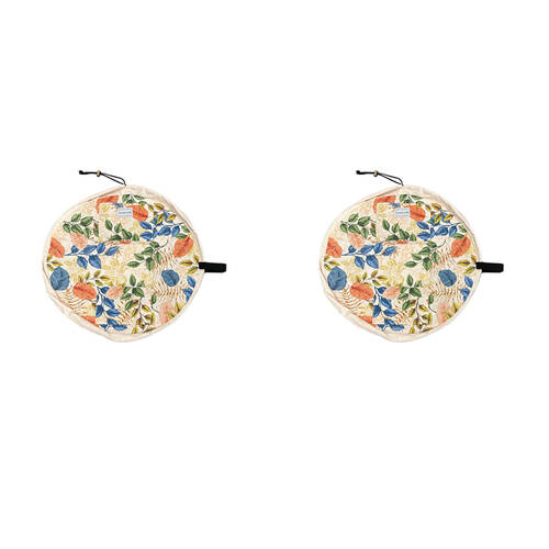 2PK Frankie & Me Women's Drawstring Makeup Cosmetics Toiletry Bag 51cm Floral