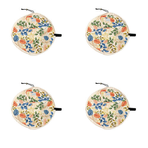 4PK Frankie & Me Women's Drawstring Makeup Cosmetics Toiletry Bag 51cm Floral