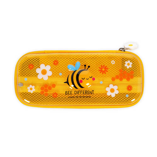 Legami Wonderwow Pencil Case Stationery Organiser 50x23cm Yellow Bee