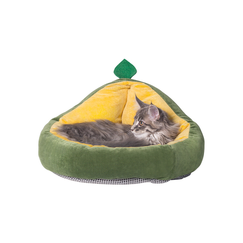 Pidan Pet/Cat 48cm Avocado Bed Sleeping Cushion - Green