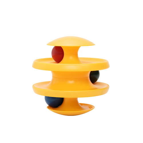 Pidan Pet Cat Tumbler w/ Balls/Tracks Interactive Toy