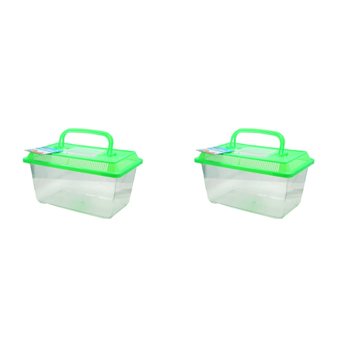 2PK Dudley's World Of Pets Portable Fish Tank Large Assorted